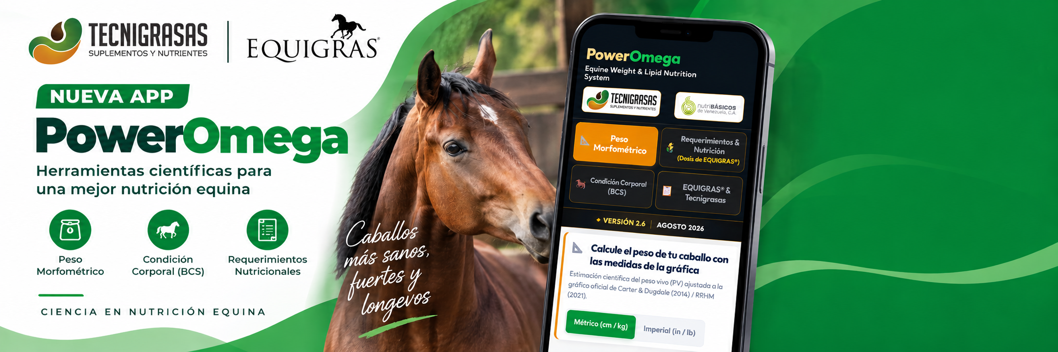 PowerOmega - Nueva App Tecnigrasas Equigras